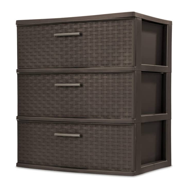 Product Image: Sterilite 3-Drawer Wide Weave Tower