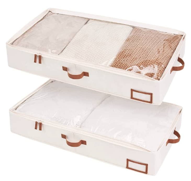 StorageWorks Underbed Storage Box, 2-Pack at Amazon