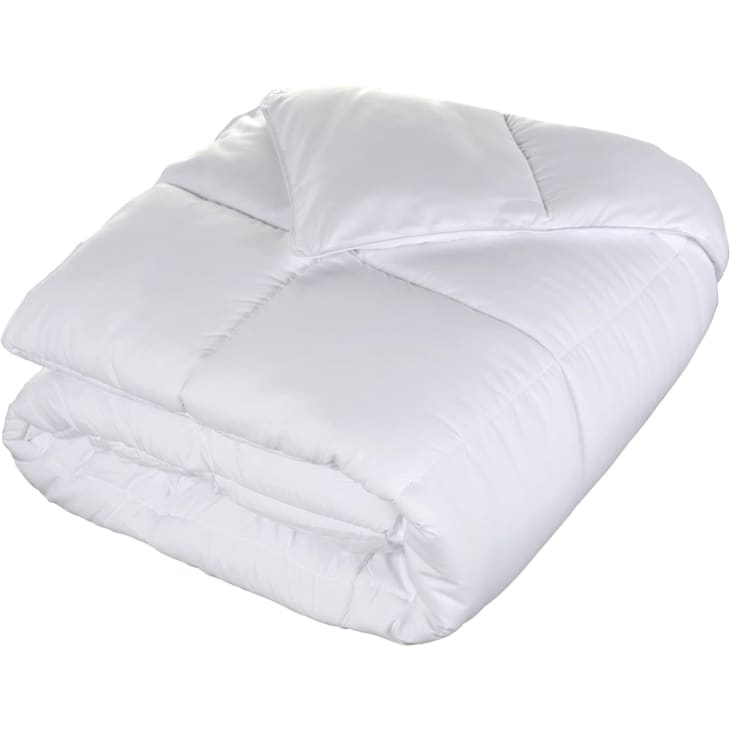 SUPERIOR Brushed Microfiber Solid Down-Alternative Comforter at Amazon