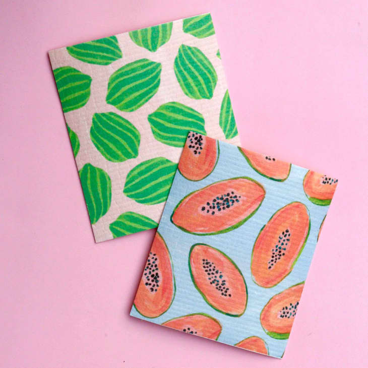 Product Image: Swedish Dishcloth in Fruit Print, 2-Pack
