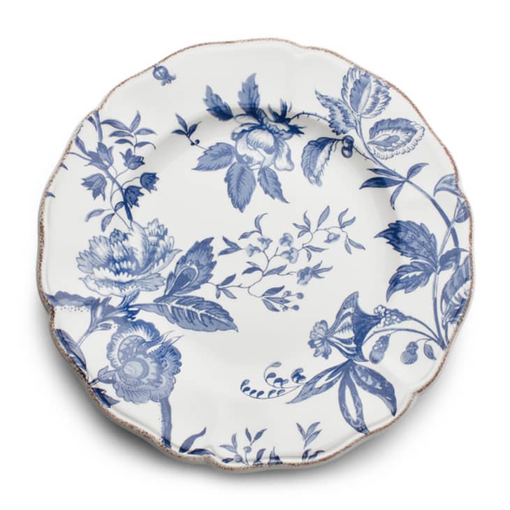 Product Image: Italian Blue Floral Dinner Plate