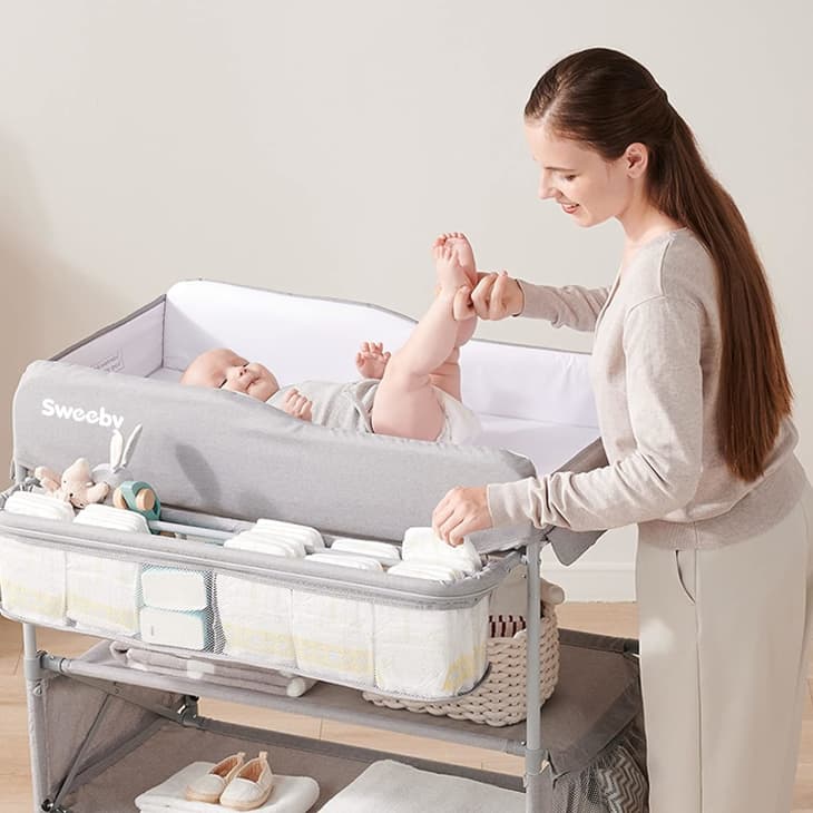 Sweeby Portable Baby Changing Table at Amazon