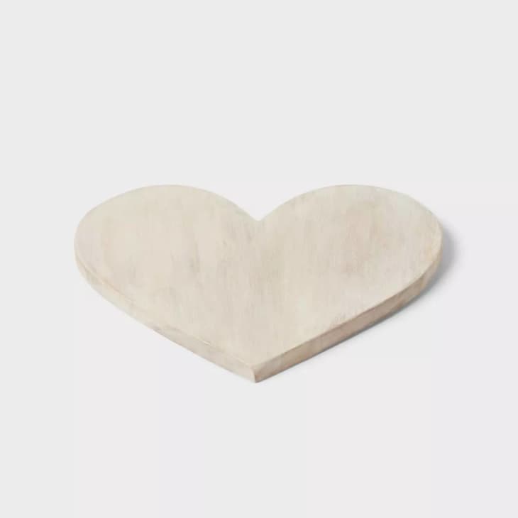Threshold Valentine's Day Wooden Heart Trivet at Target
