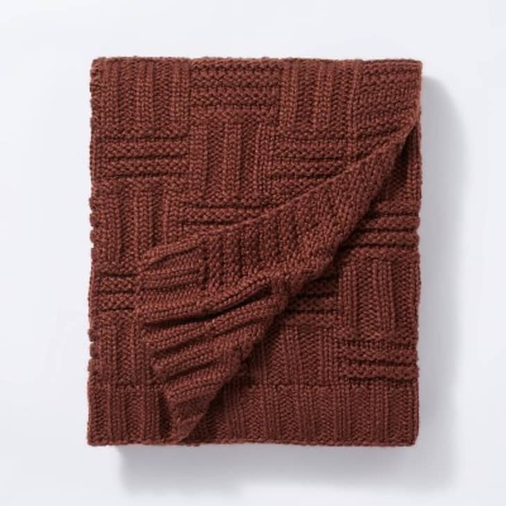 Basket Weave Knit Throw Blanket at Target