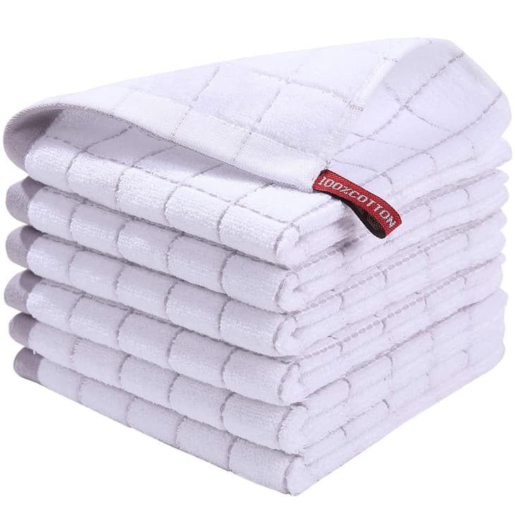 Product Image: Homaxy Cotton Terry Cloth Dish Towels (Set of 6)