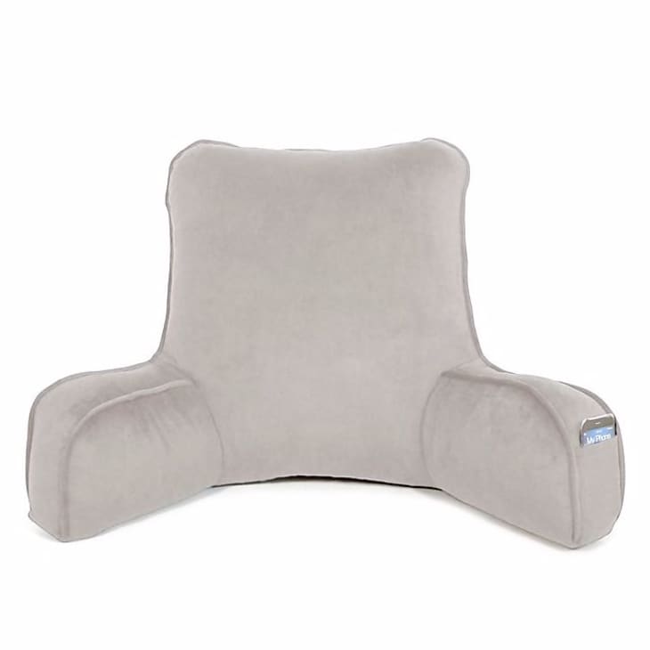 Therapedic Oversized Backrest Pillow in Grey at Bed Bath & Beyond