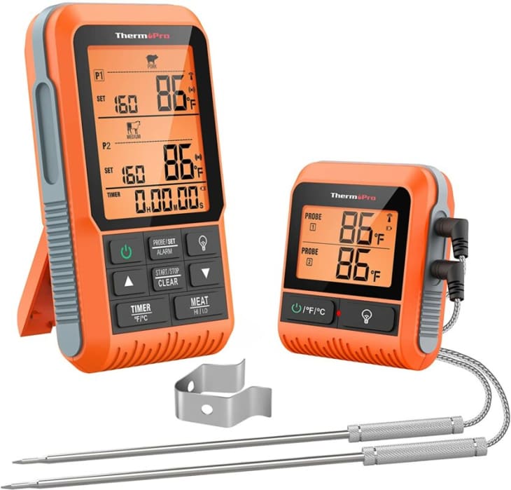 ThermoPro TP826 500FT Wireless Digital Meat Thermometer with Probe at ThermoPro