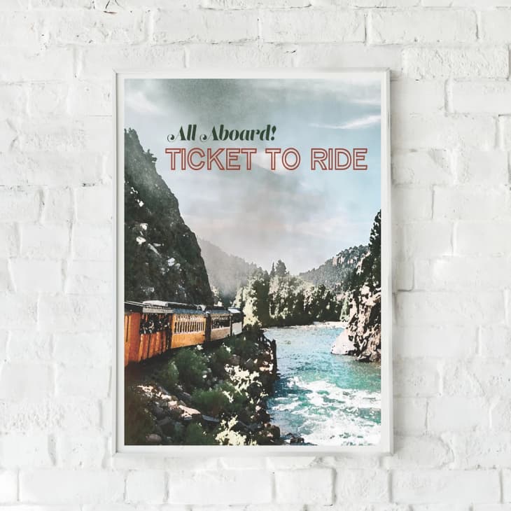 Product Image: Ticket to Ride Poster