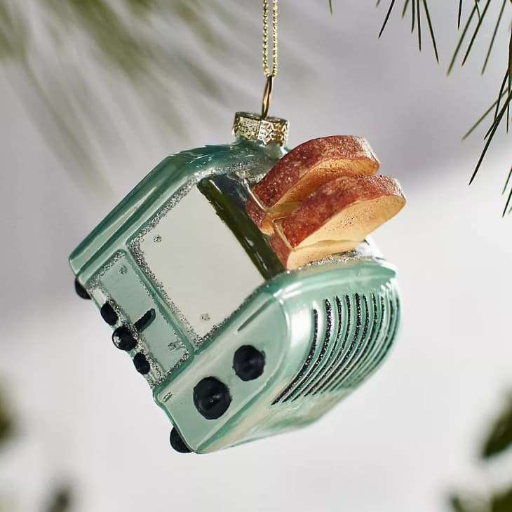 Glass Toaster Ornament at Anthropologie