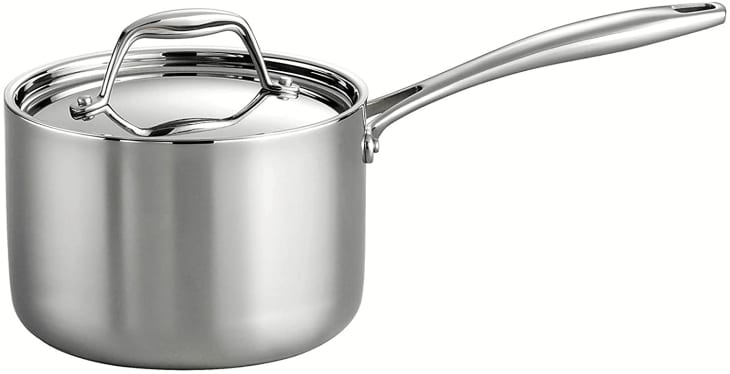 Product Image: Tramontina Gourmet Tri-Ply Clad 2-Quart Covered Sauce Pan