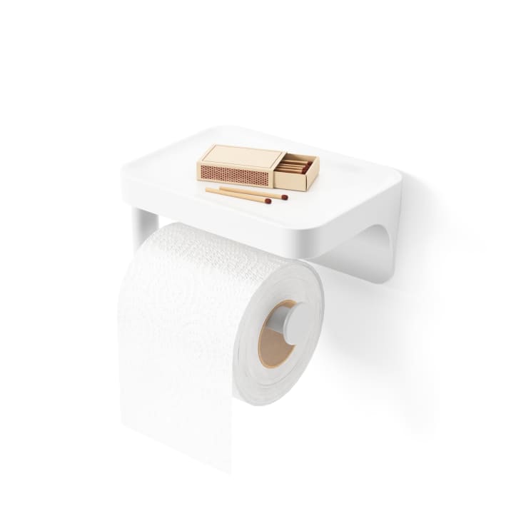 Flex Adhesive Toilet Paper Holder at Umbra