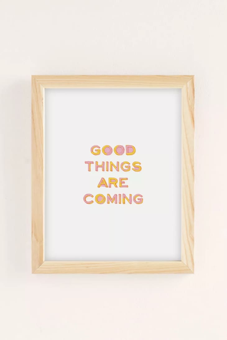Product Image: June Journal Good Things Are Coming Art Print