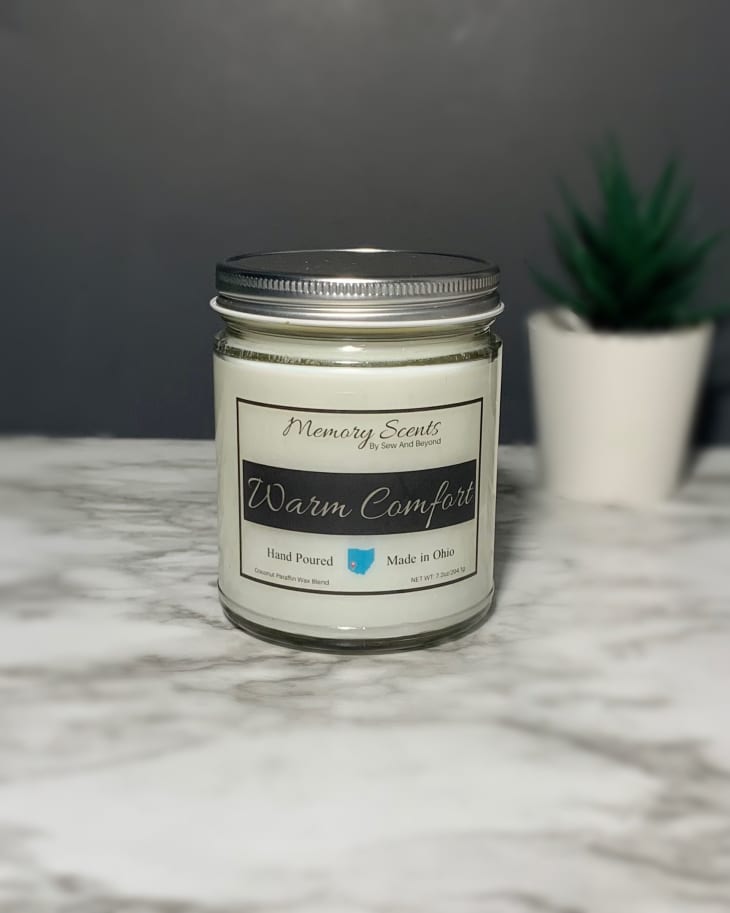 Sew and Beyond Warm Comfort Wickless Candle at Walmart
