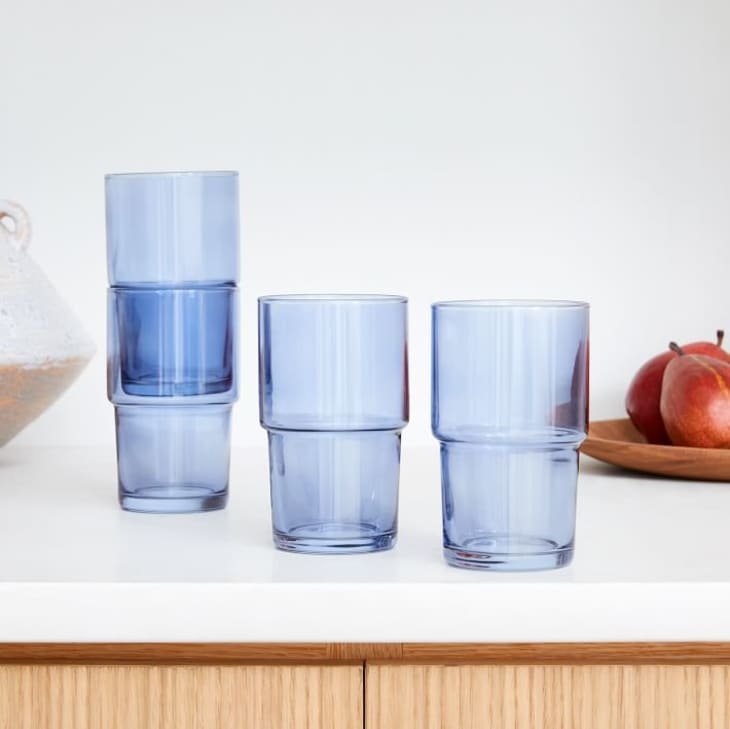 Product Image: Essential Stacking Drinking Glasses — Set of 4