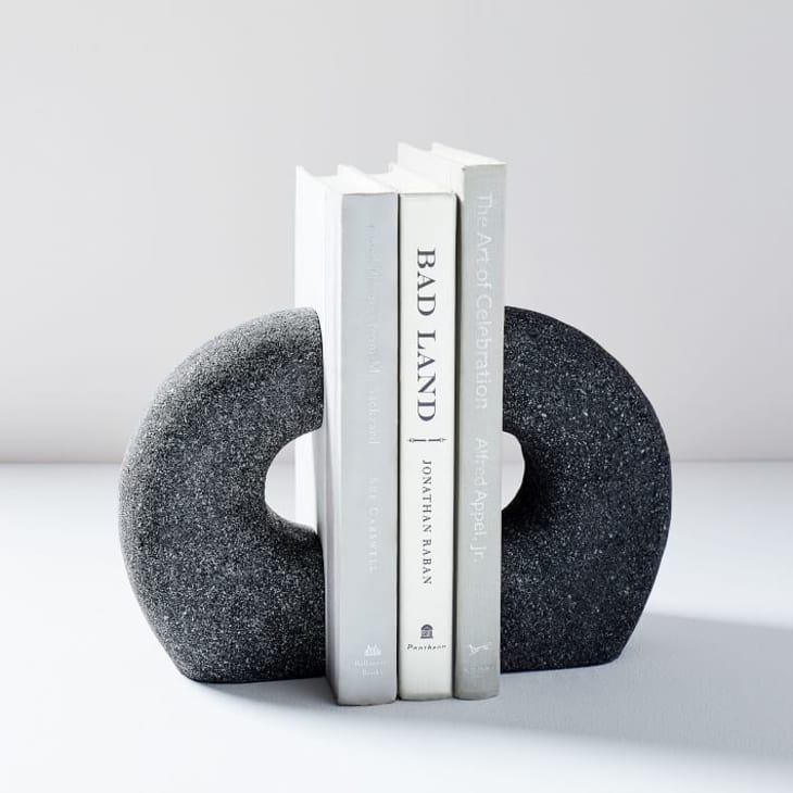 Product Image: Grey Lava Rock Bookends (Set of 2)