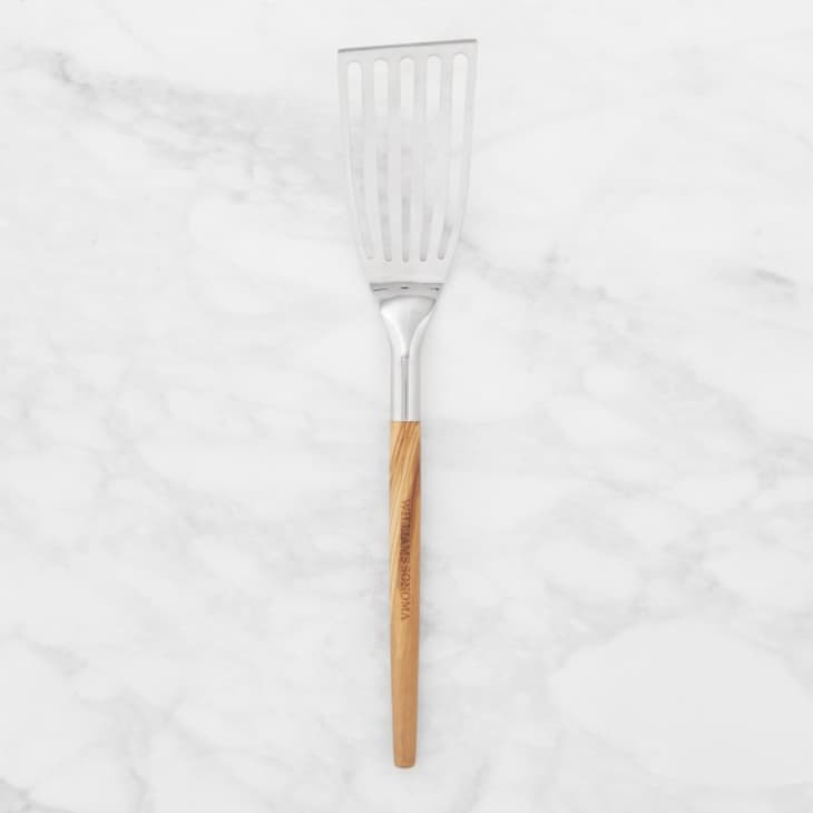 Stainless Steel Olivewood Fish Spatula at Williams Sonoma