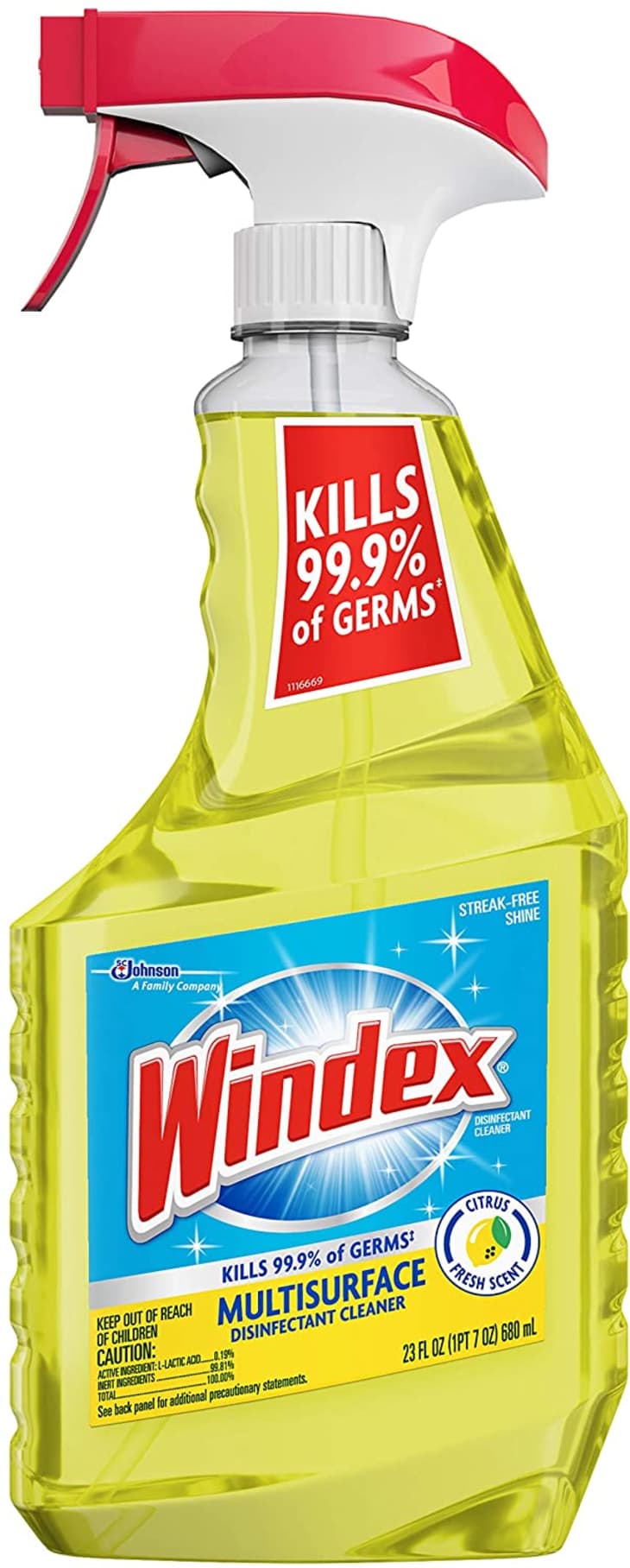 Windex Multisurface Cleaner and Disinfectant Spray at Amazon