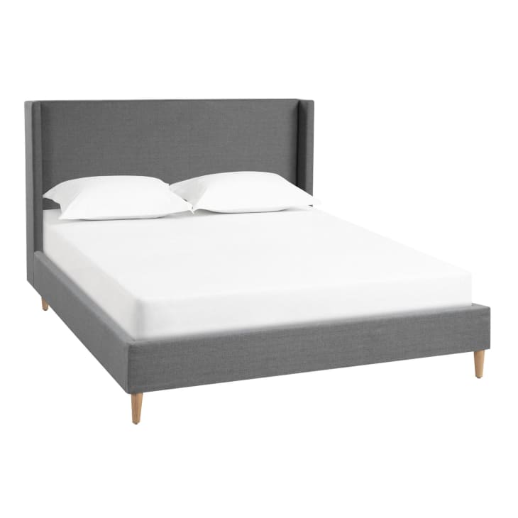 Product Image: Charcoal Gray Shelter Charissa Upholstered Bed