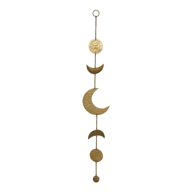 Gold Metal Moon Phases Hanging Decor at World Market