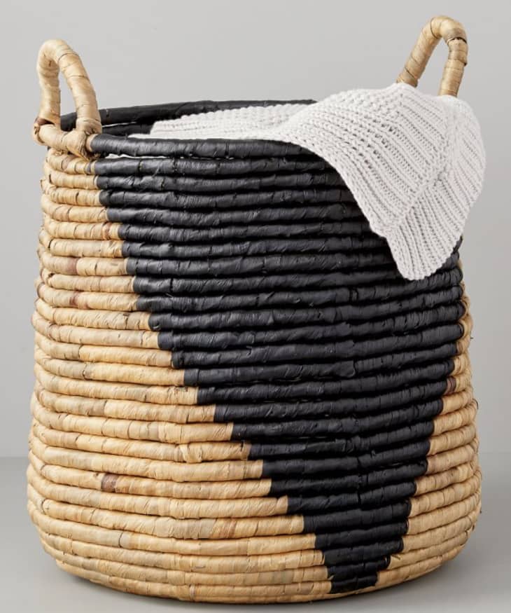 Woven Seagrass Basket at West Elm