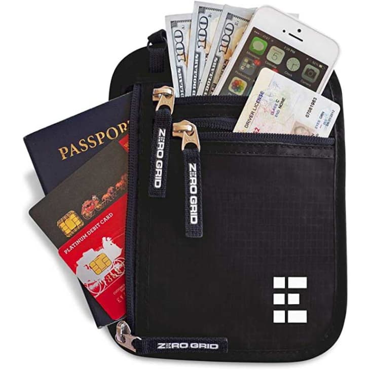 Best Minimalist travel wallet: Pacsafe passport wallet review -  tosomeplacenew