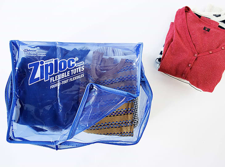 Ziploc Flexible Totes Clothes Storage Bag - 10 gal