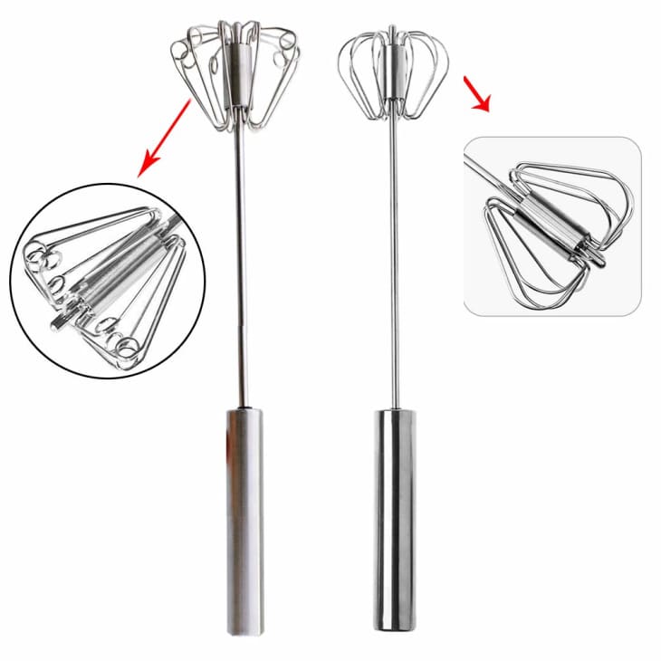 Stainless Steel Push Whisk at Amazon