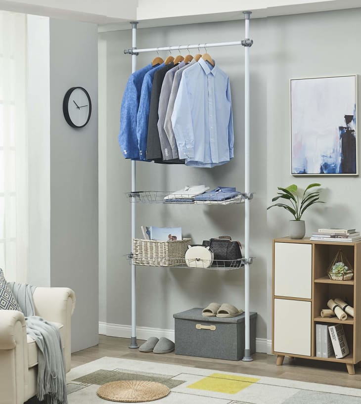 Hanging Plants From Tension Rod Renters Solution Apartment Therapy