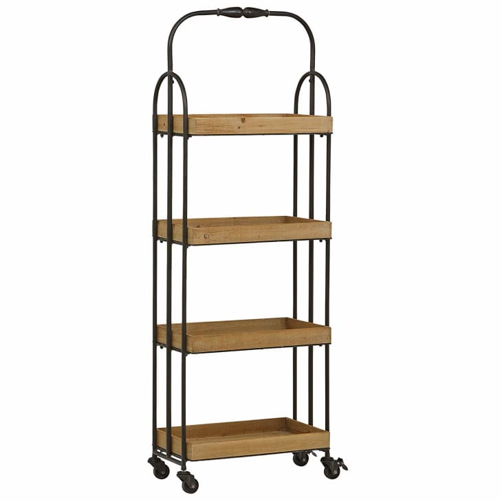 Contemporary Rolling Serving Cart at Amazon