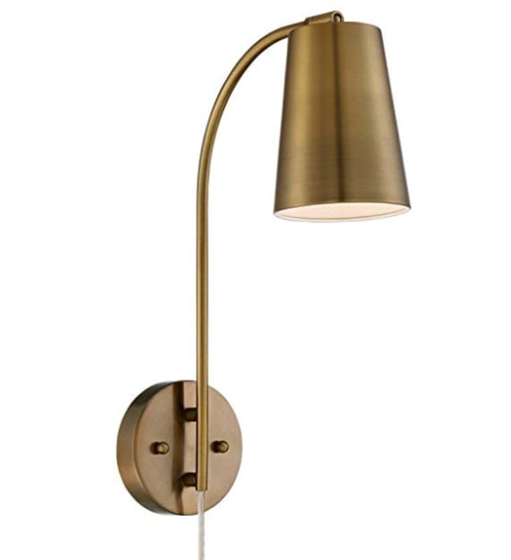 Product Image: Brass Plug-In Wall Lamp