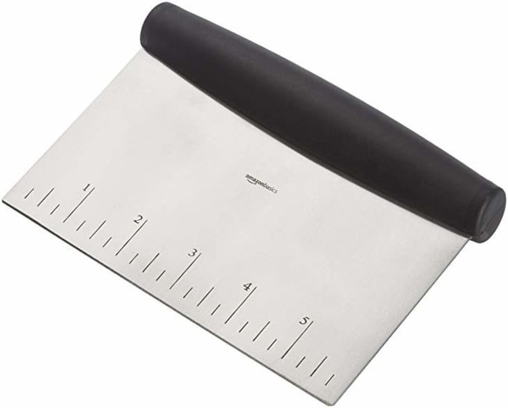 Product Image: AmazonBasics Multi-Purpose Stainless Steel Bench Scraper and Chopper