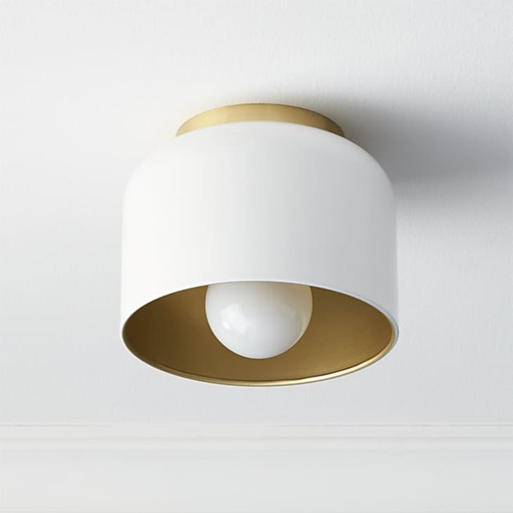 Product Image: Bell White Flush Mount Light