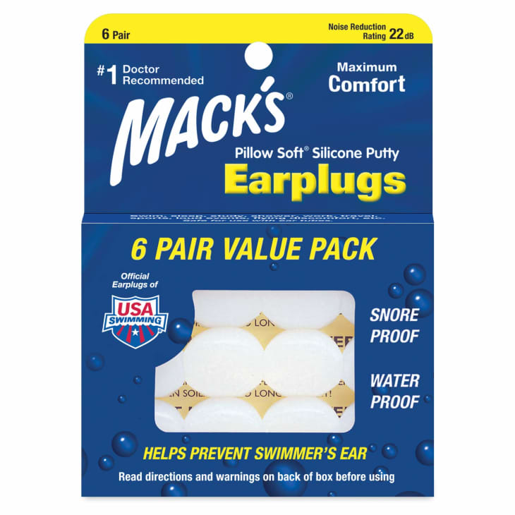 Product Image: Mack’s Pillow Soft Silicone Earplugs – 6 Pair, Value Pack
