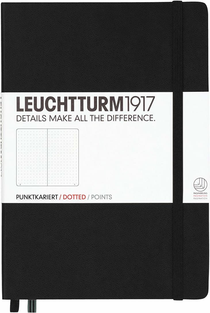 Product Image: Leuchtturm1917 Medium A5 Dotted Hardcover Notebook
