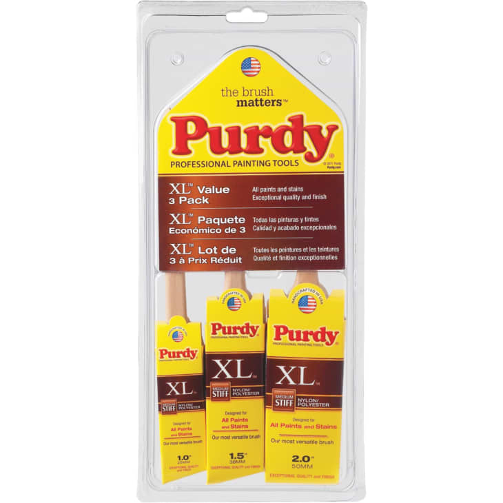 Product Image: Purdy XL 3-Piece Polyester-Nylon Paint Brush Set