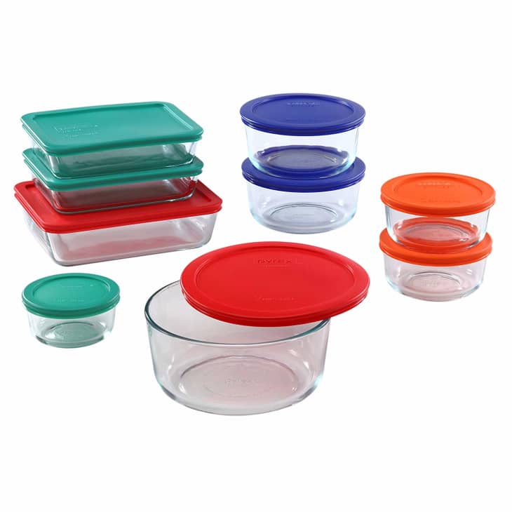Pyrex Meal Prep Simply Store Container Set, 18-Piece at Amazon