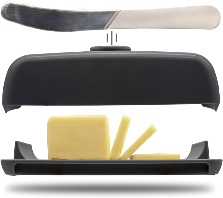 Amazon Early Prime Day Deals Butter Hub Butter Dish with Lid and Knife