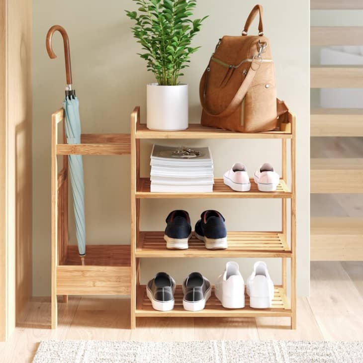 Shoe rack outlet small entryway