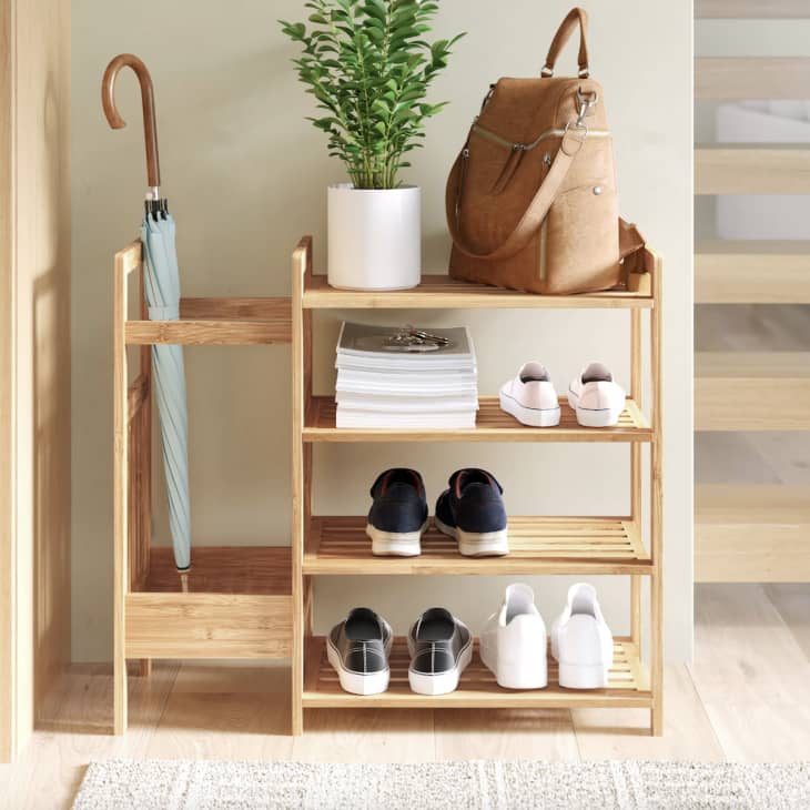 Better homes and online gardens bamboo shoe rack