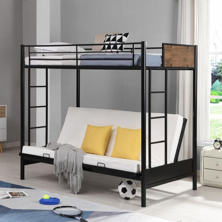 full futon bunk bed