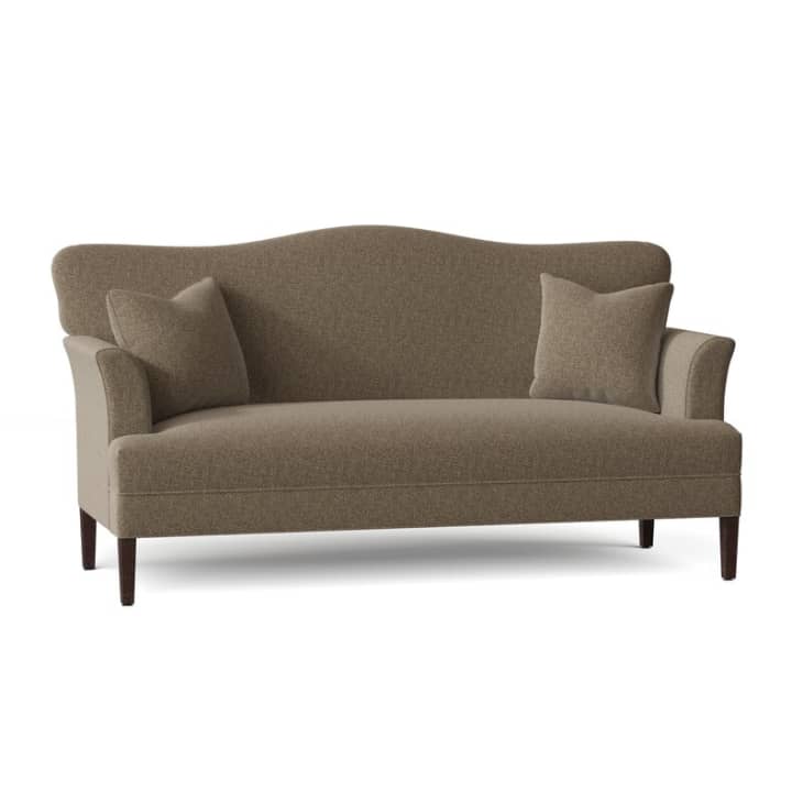 Camelback settee deals