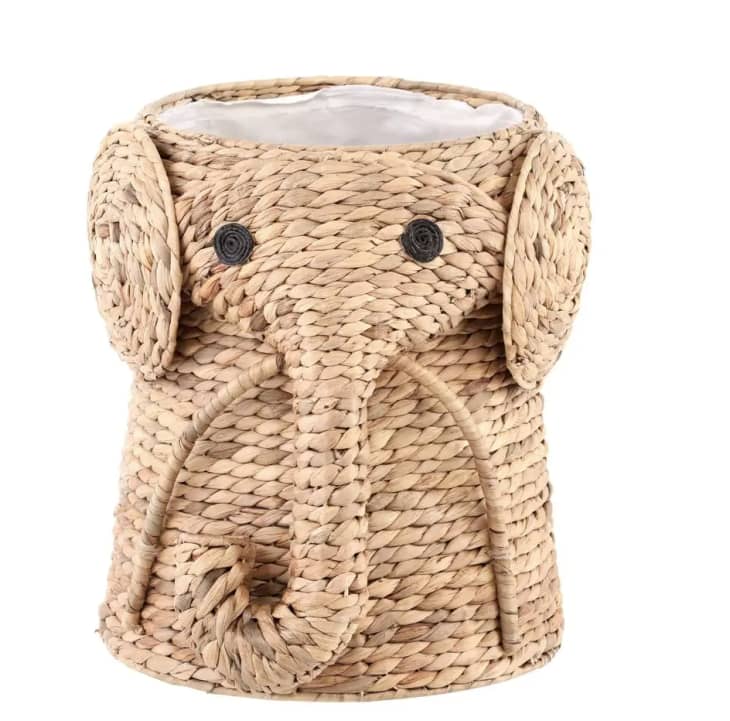 10 AnimalShaped Wicker and Rattan Storage Baskets for Kids' Rooms Cubby