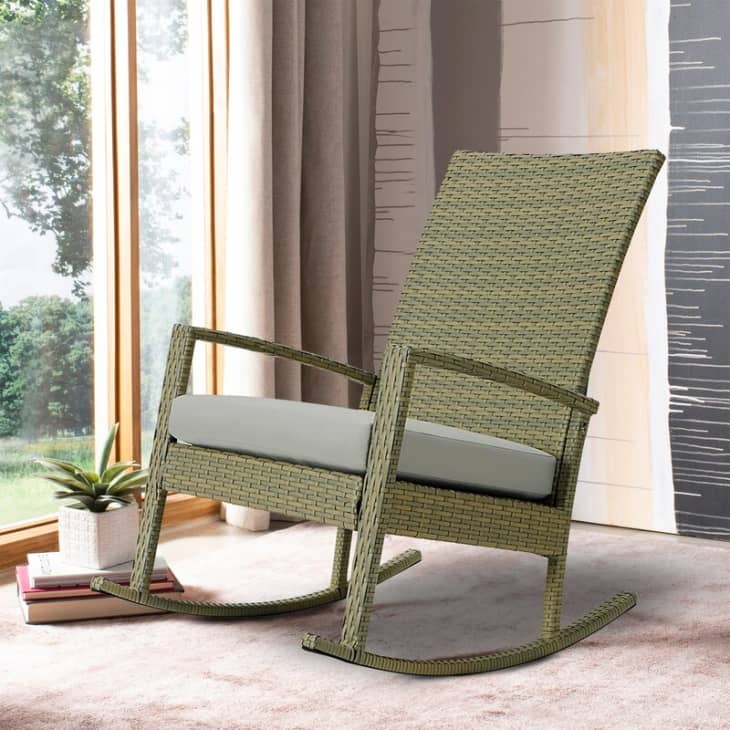 Wayfair green store rocking chair