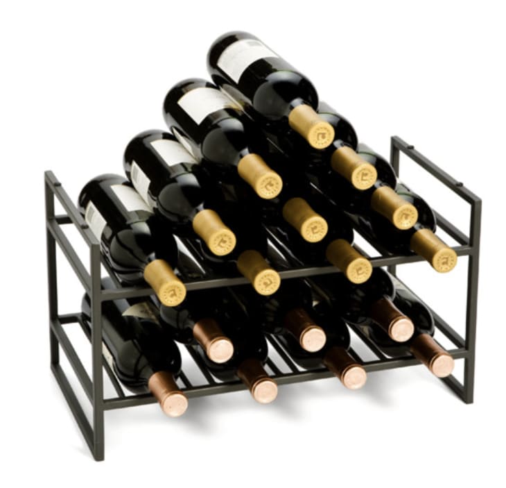 The Container Store Iron Stackable Wine Rack Review The Kitchn