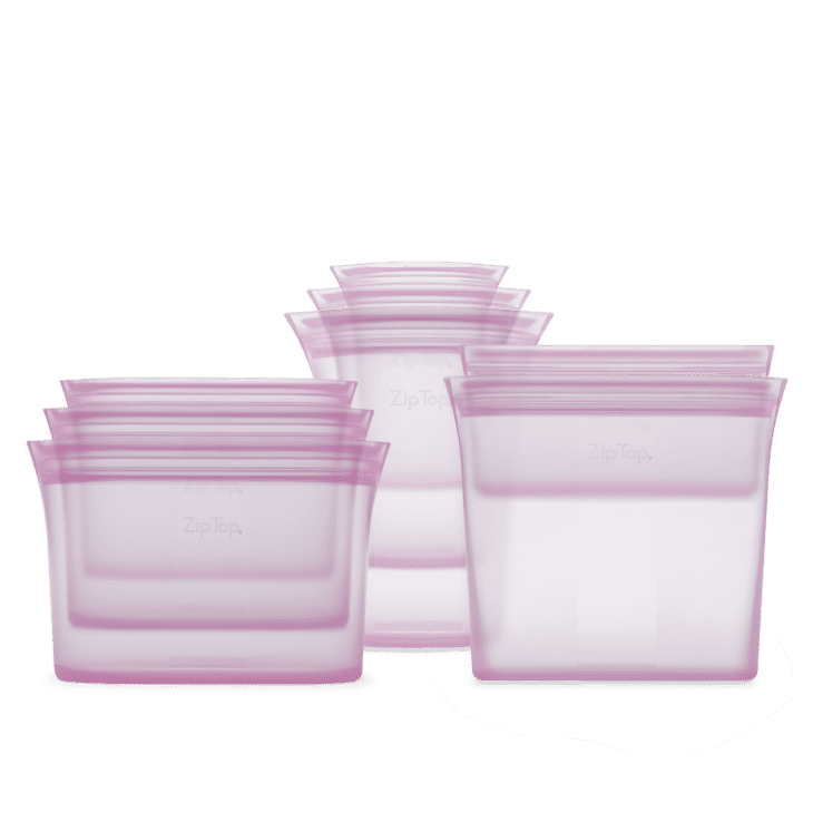 Zip top storage sale bags