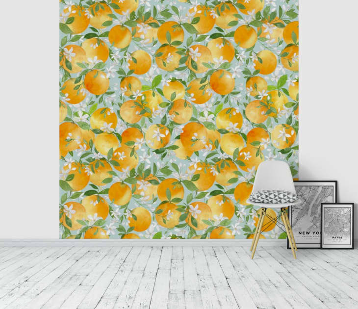 Reese Witherspoon’s Fruit Wallpaper Is Just Peachy | Apartment Therapy