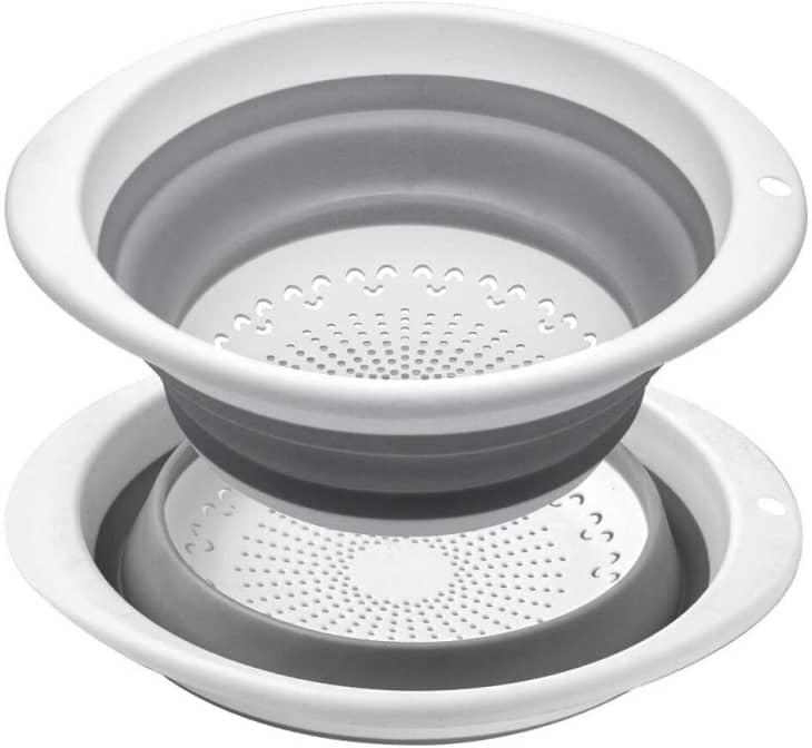 Collapsing colander clearance