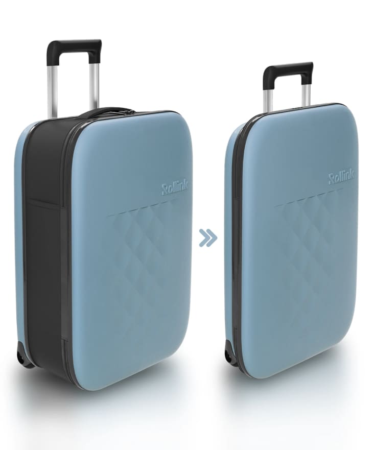 Folding suitcase hot sale