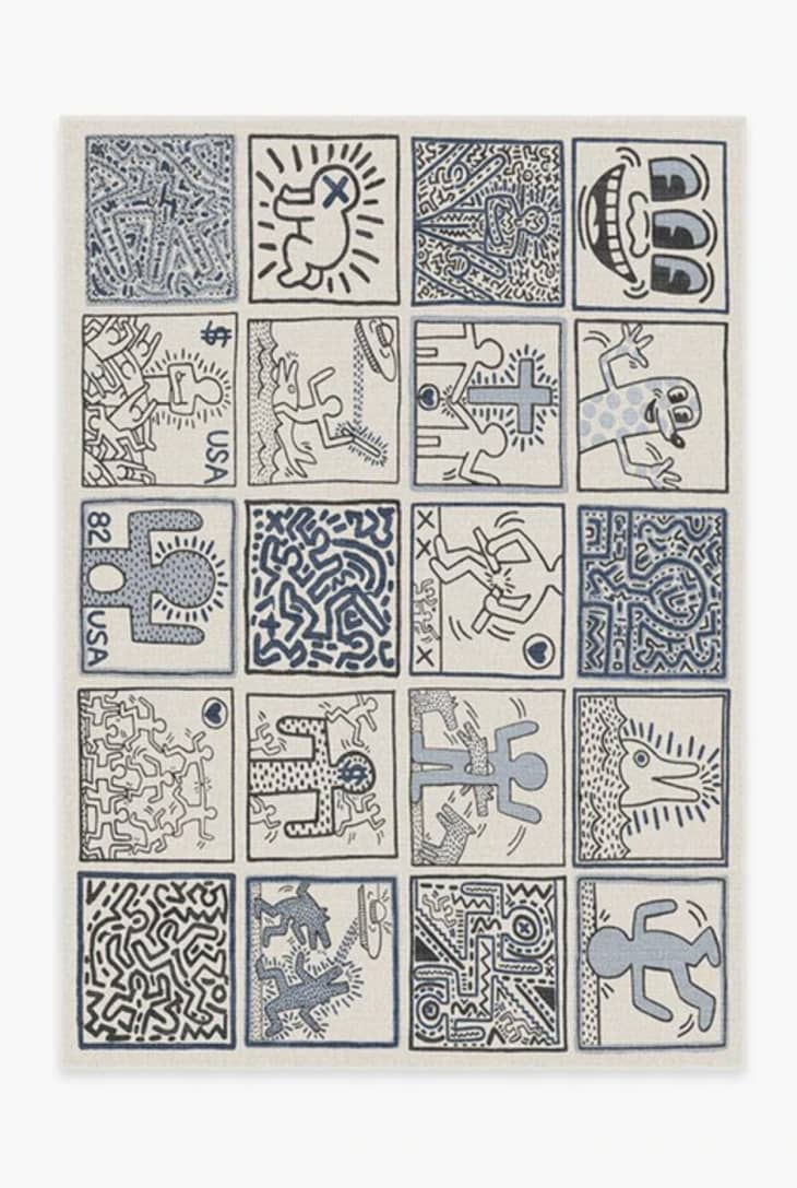 Ruggable Keith Haring Rug Collaboration Apartment Therapy