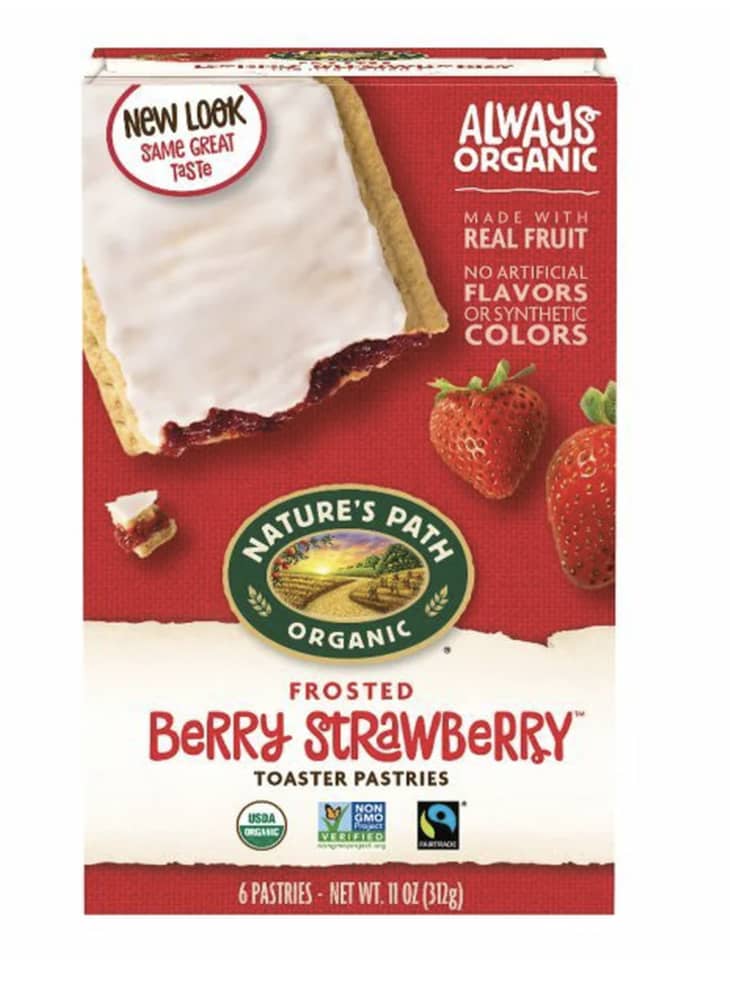 Nature's Path Organic Frosted Strawberry Toaster Pastries Shanika